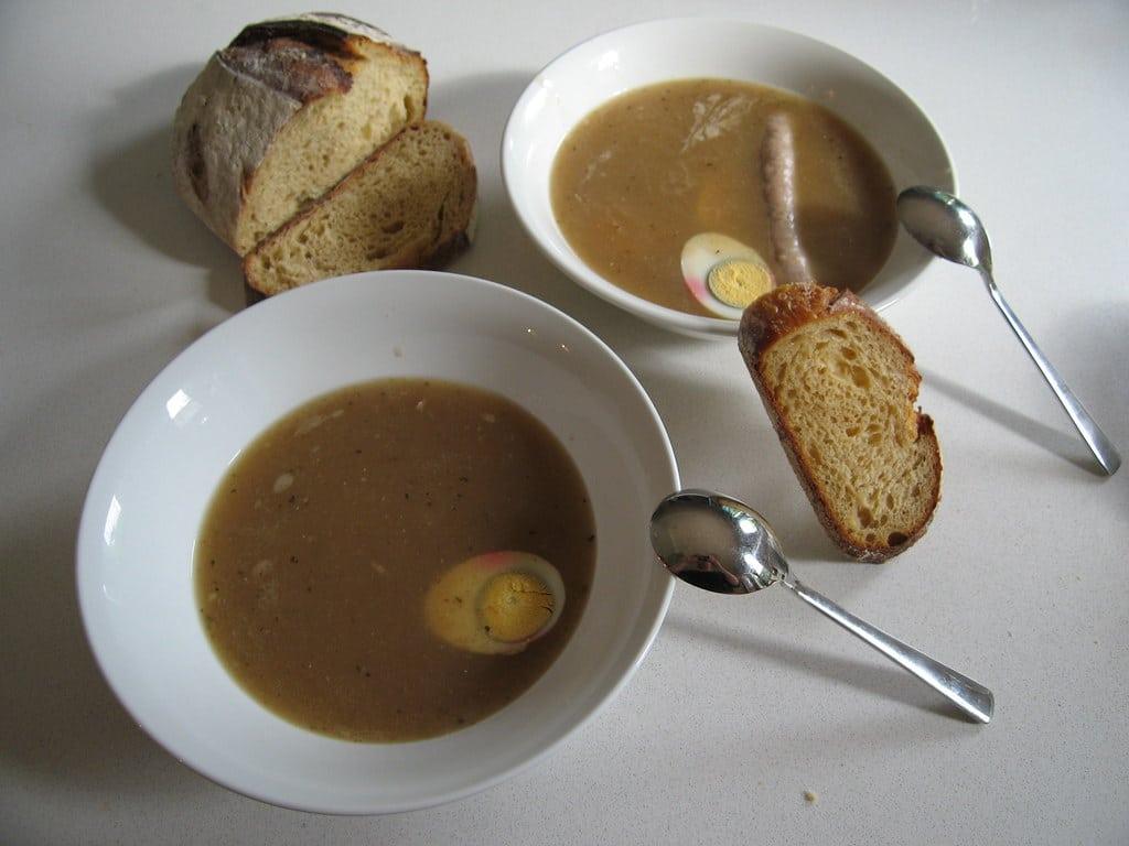 Национальный польский суп журек (żurek): история и рецепты