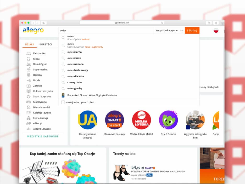 Покупаем на Allegro: как зарегистрироваться, как покупать, оплата и  доставка » Типичная Польша