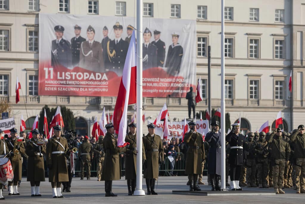 11 ноября площадь Пилсудского в Варшаве